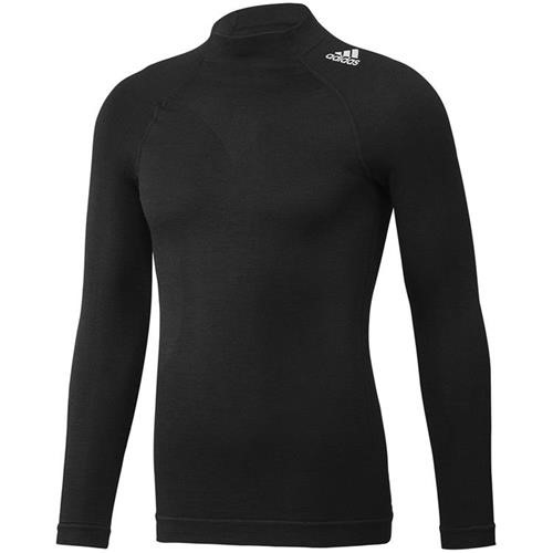 Adidas Techfit Long Sleeve Top Black Medium / Large