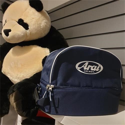 Arai Motorsport Helmet and HANS Bag
