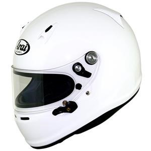 Arai SK-6 Kart Helmet Large 59-60cm White