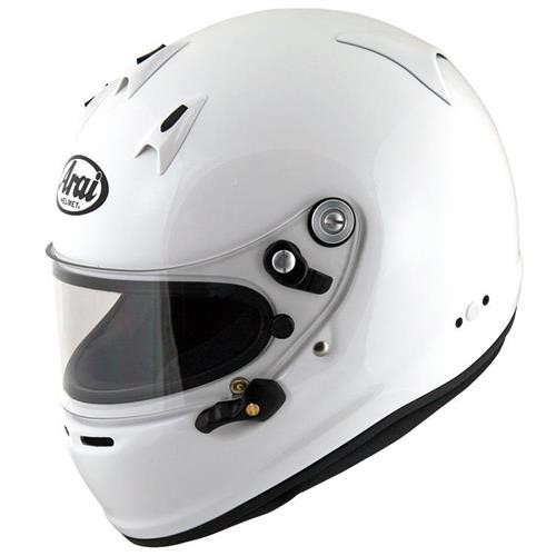 Arai GP-6 PED Helmet Small 55-56cm (with M6 washers) White