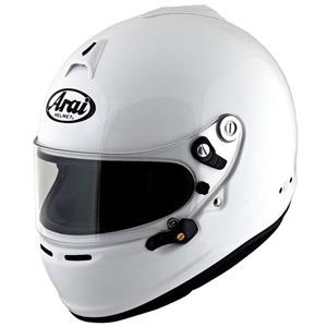 Arai GP-6S Helmet Medium 57-58cm (with M6 washers) White