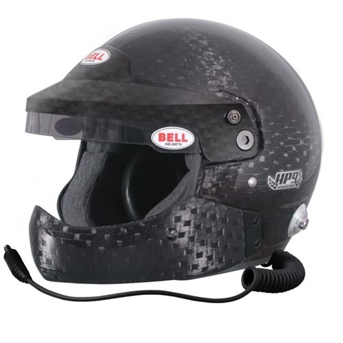 HP9 RALLY CARBON HCB 60 (7 1/2)  (HANS) BELL HELMET