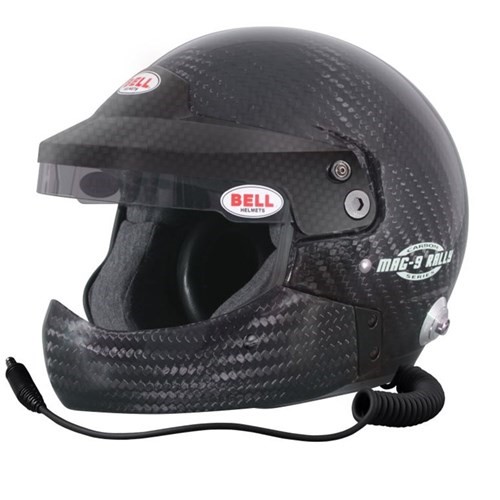 MAG9 RALLY CARBON HCB 60 (7 1/2)  (HANS) BELL HELMET