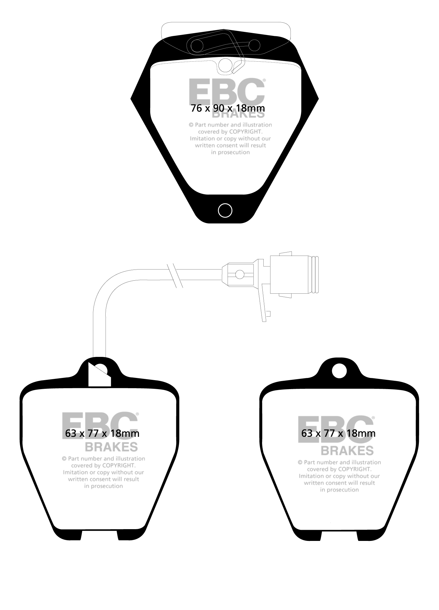 EBC Brake Pads - Ultimax