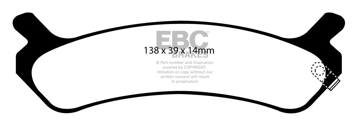 EBC Brake Pads - Ultimax