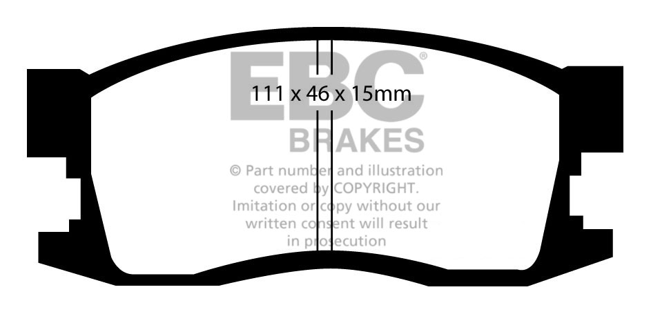 EBC Brake Pads - Ultimax