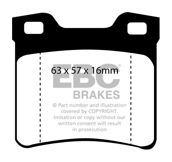 EBC Brake Pads - Ultimax