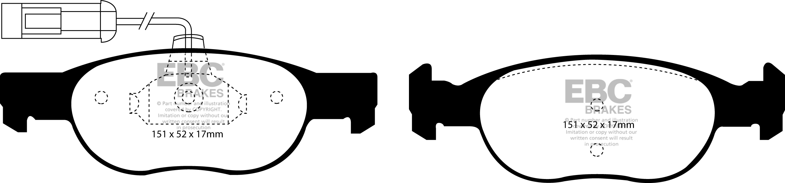 EBC Brake Pads - Ultimax