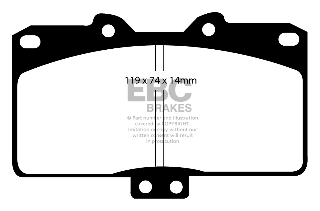 EBC Brake Pads - Ultimax