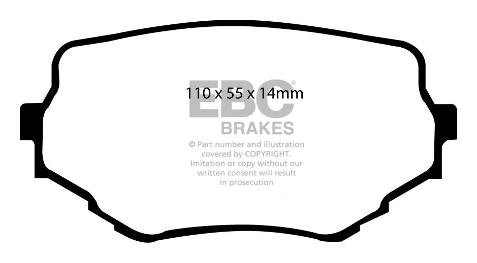 EBC Brake Pads - Ultimax