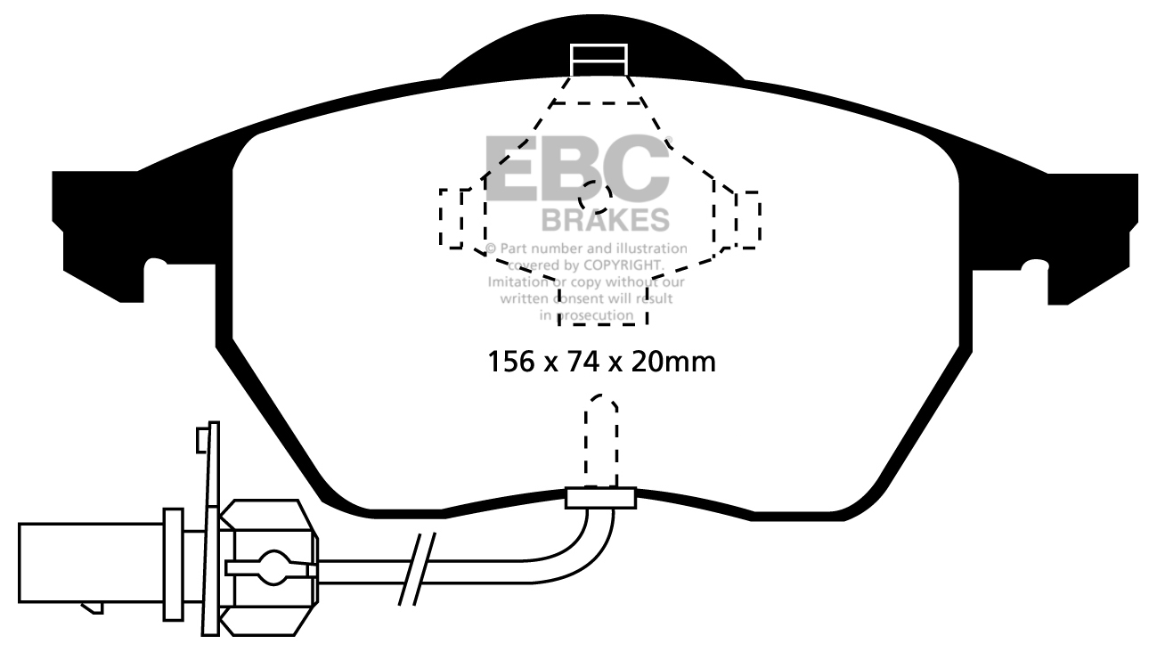 EBC Brake Pads - Ultimax