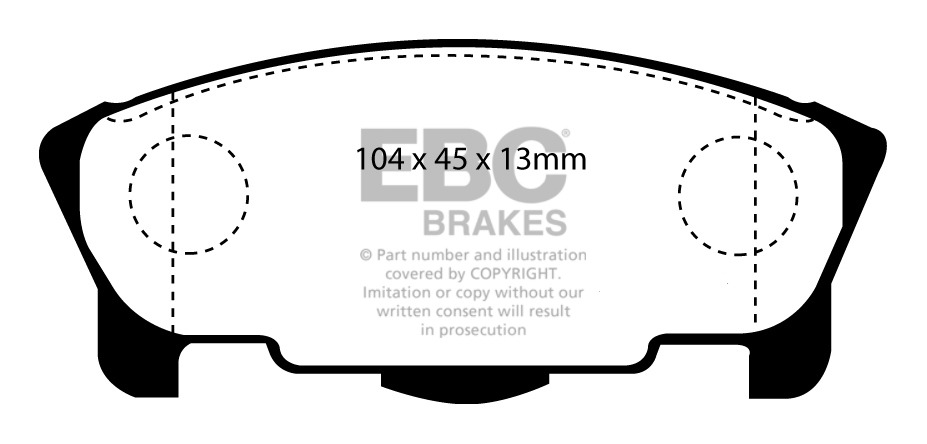 EBC Brake Pads - Ultimax