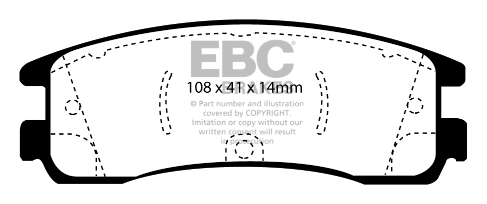 EBC Brake Pads - Ultimax