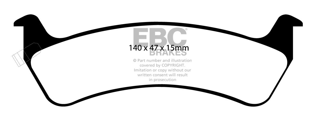 EBC Brake Pads - Ultimax
