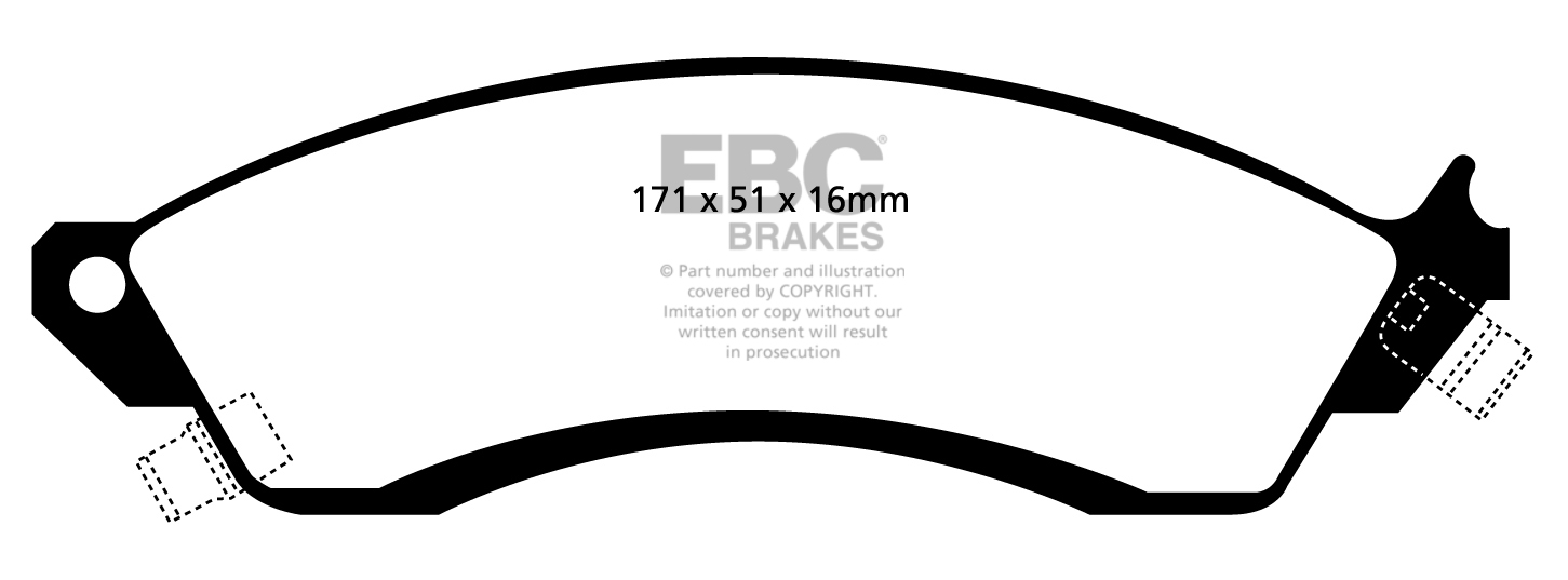 EBC Brake Pads - Ultimax