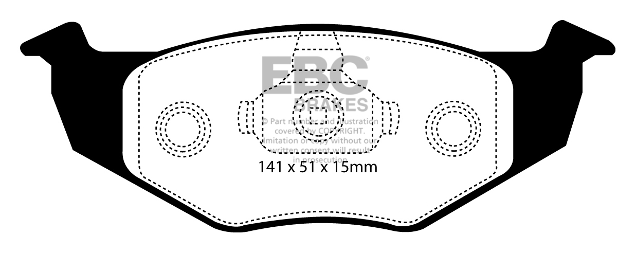 EBC Brake Pads - Ultimax