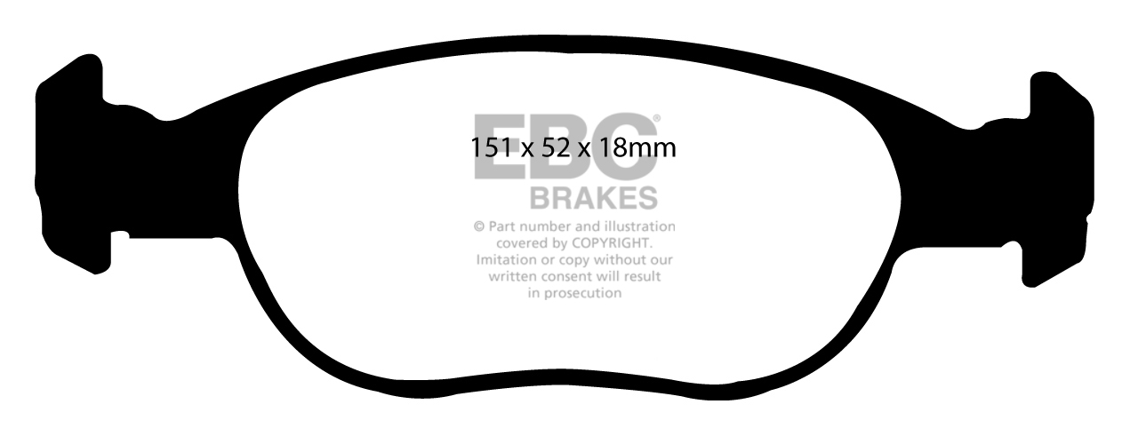 EBC Brake Pads - Ultimax