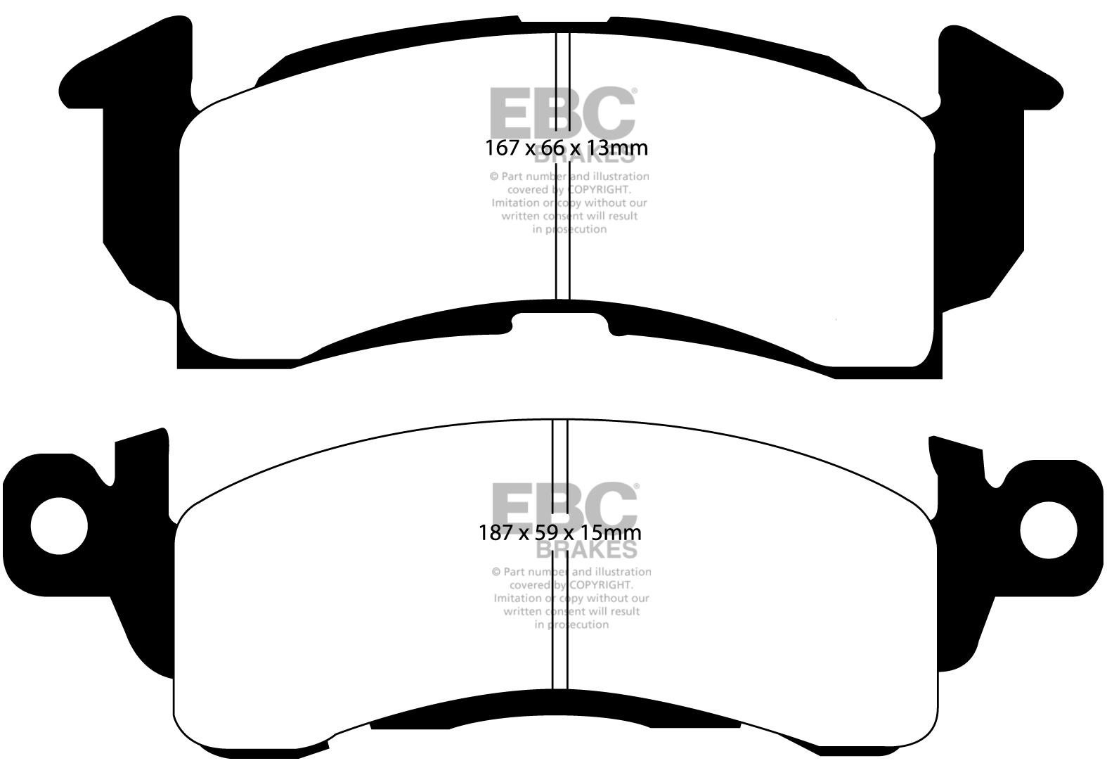 EBC Brake Pads - Ultimax