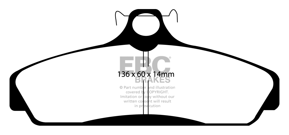 EBC Brake Pads - Ultimax