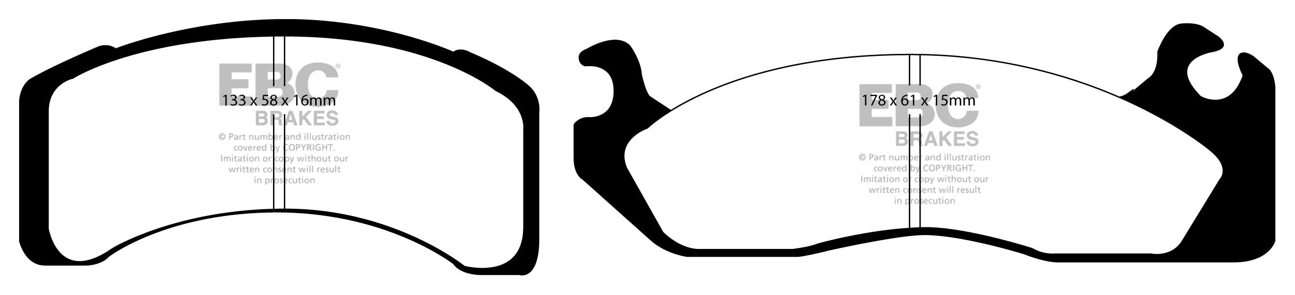 EBC Brake Pads - Ultimax