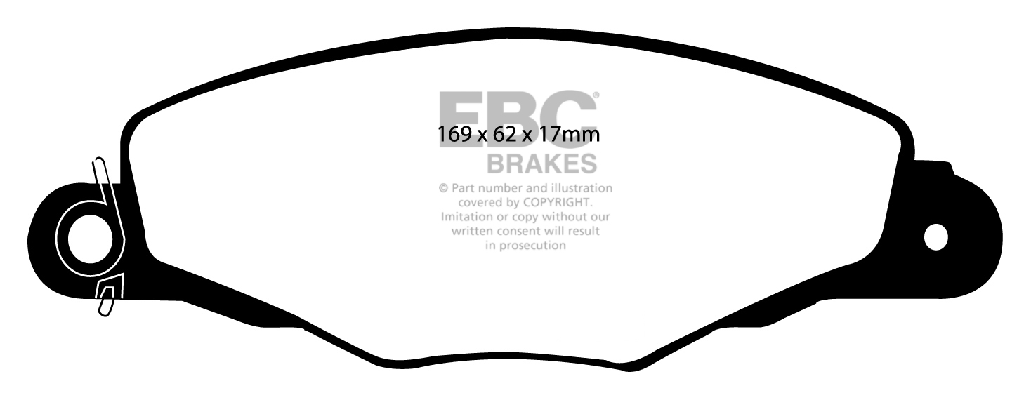 DP1188 - EBC Brake Pads - Ultimax