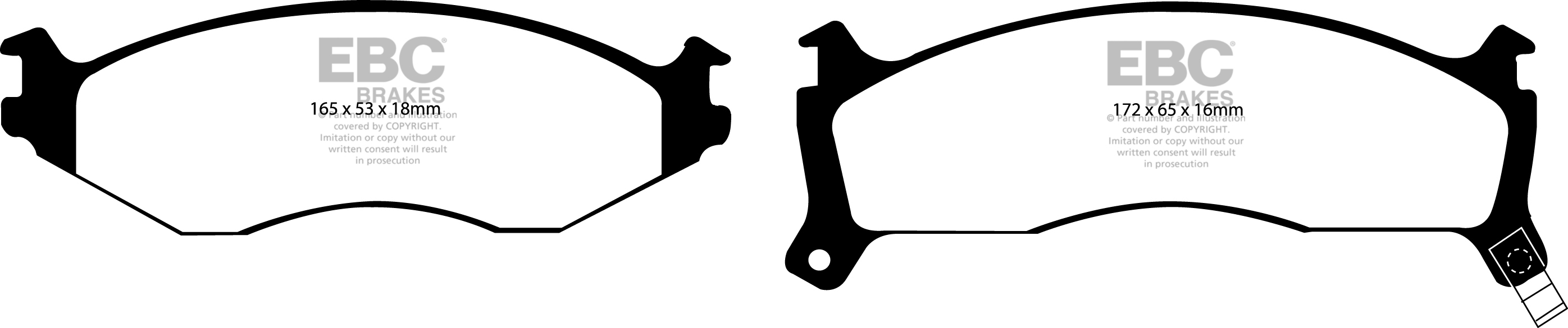 EBC Brake Pads - Ultimax