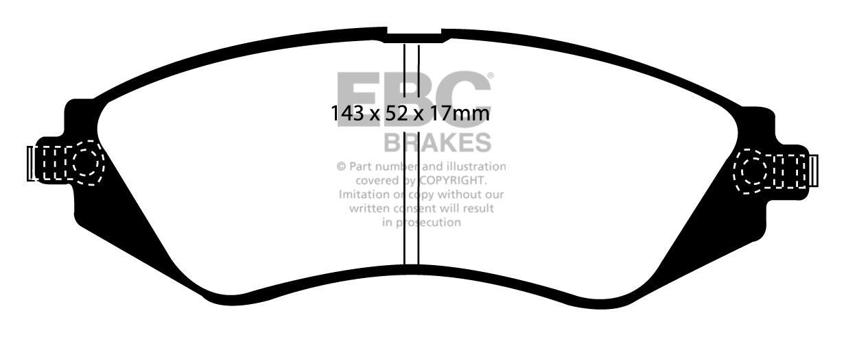 EBC Brake Pads - Ultimax