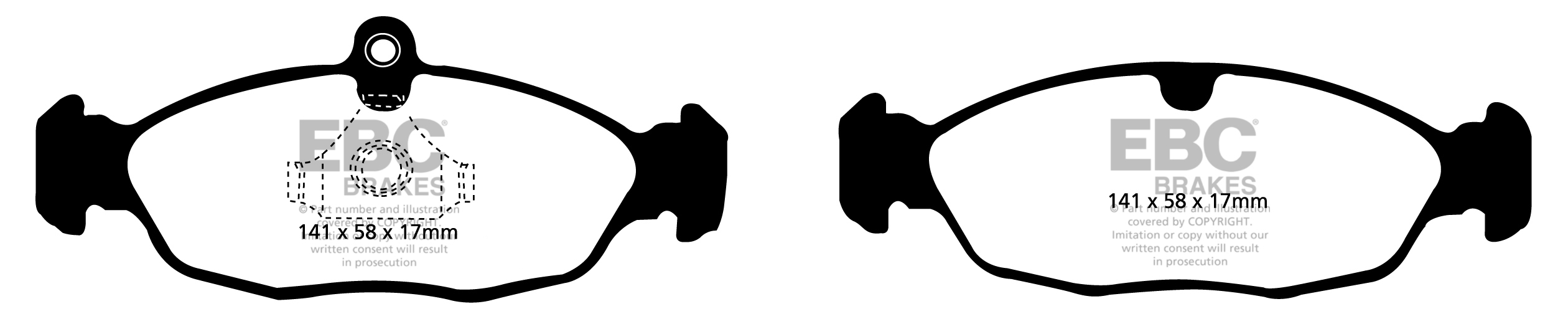 EBC Brake Pads - Ultimax