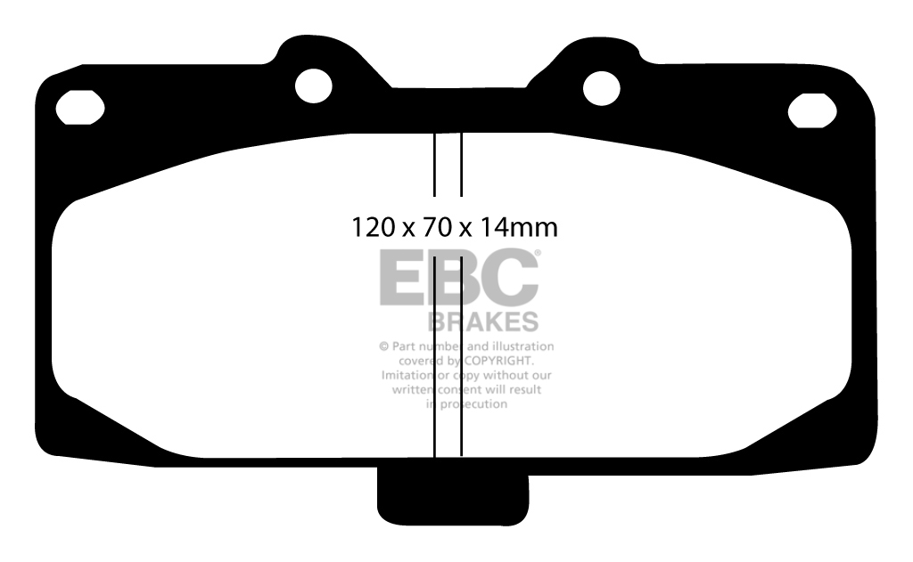 EBC Brake Pads - Ultimax