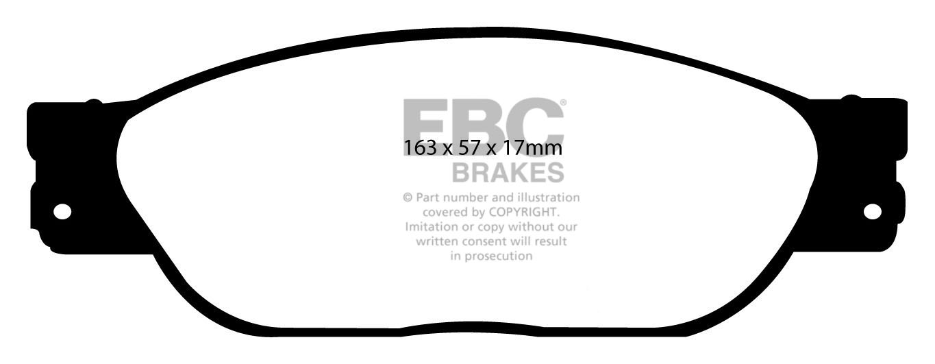 EBC Brake Pads - Ultimax