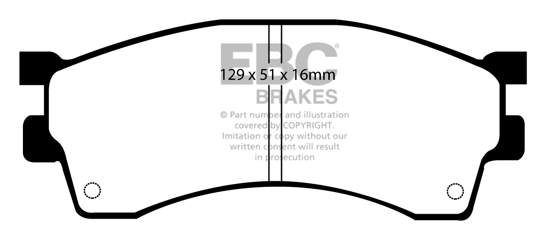 EBC Brake Pads - Ultimax