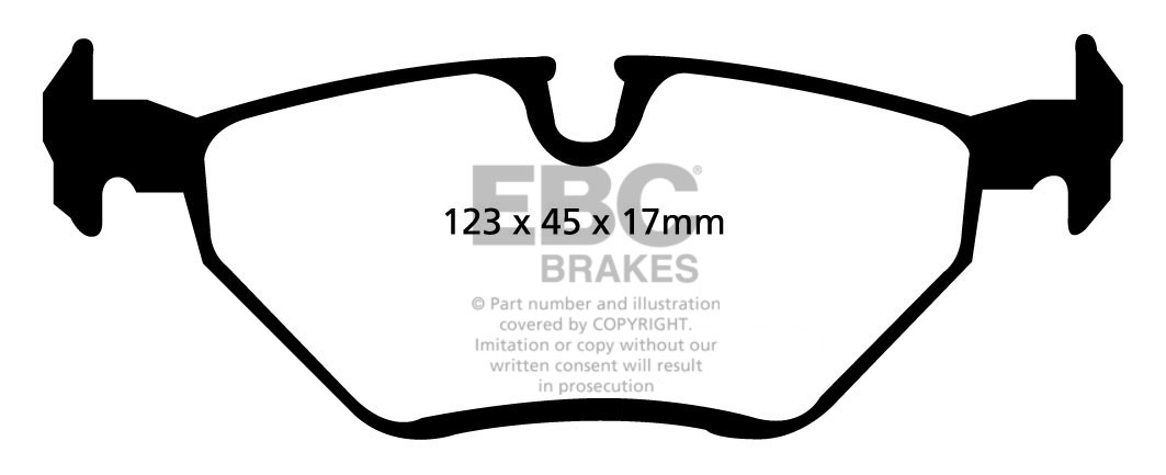 DP1289 - EBC Brake Pads - Ultimax