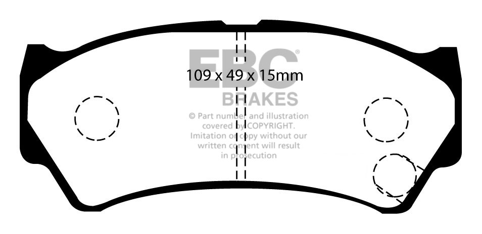 EBC Brake Pads - Ultimax