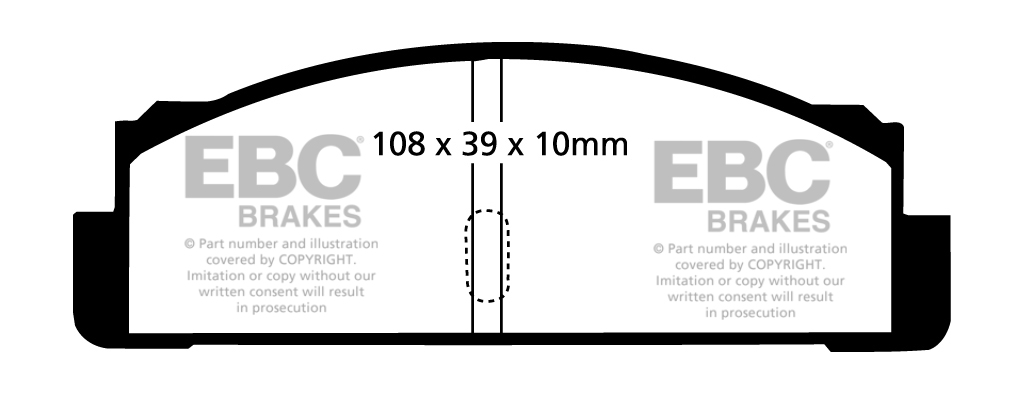 DP130 - EBC Brake Pads - Ultimax