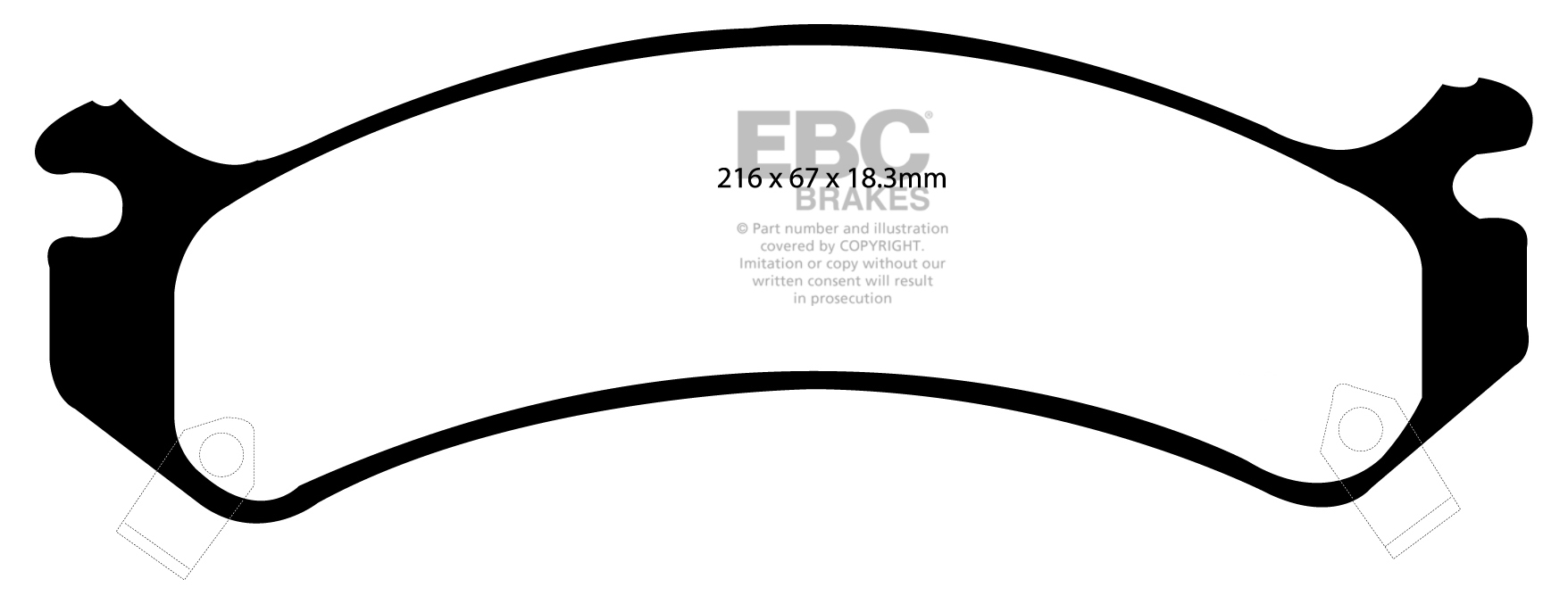 EBC Brake Pads - Ultimax