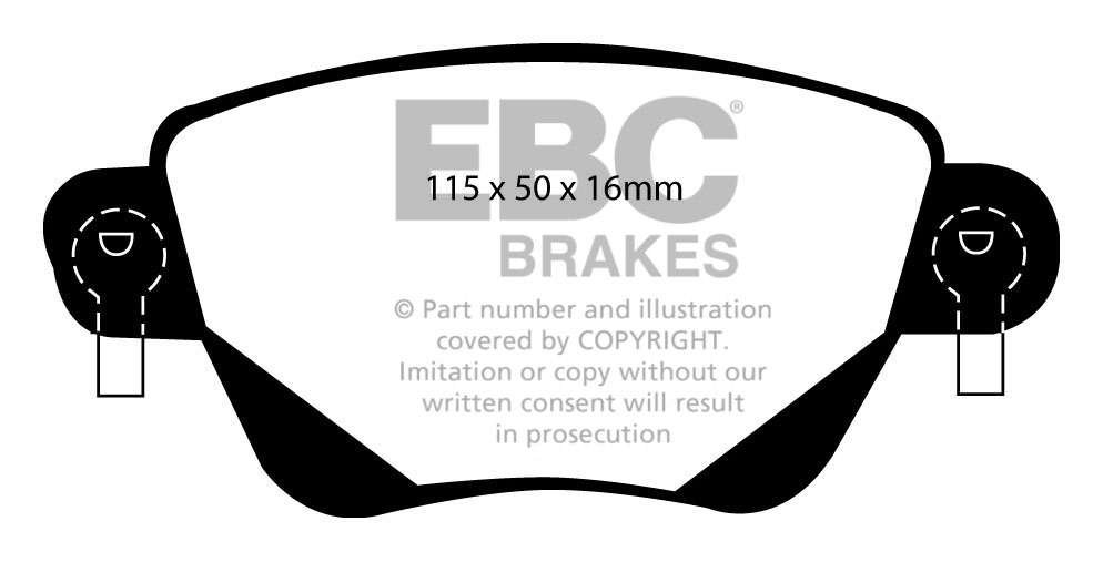 EBC Brake Pads - Ultimax