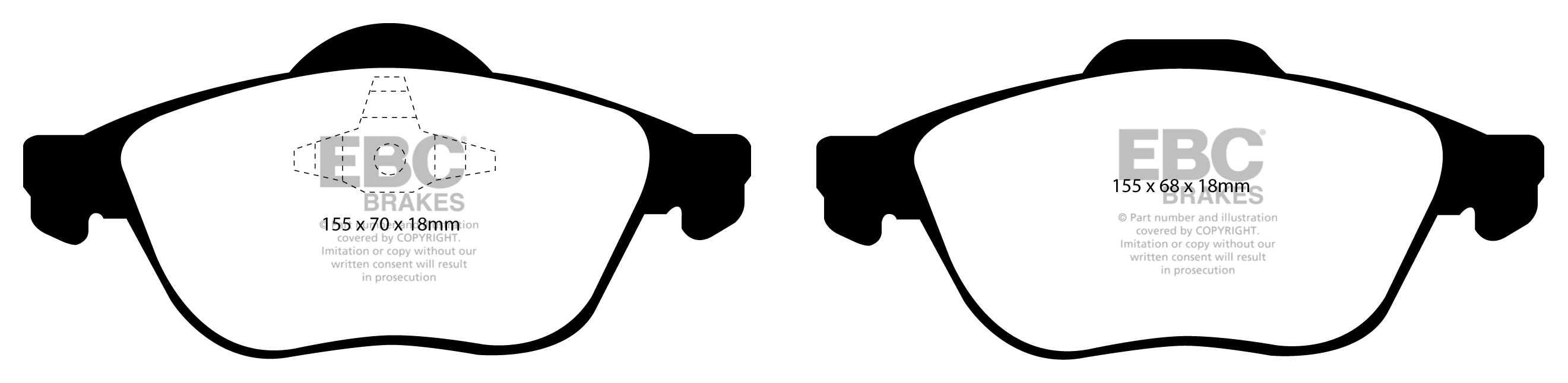 EBC Brake Pads - Ultimax