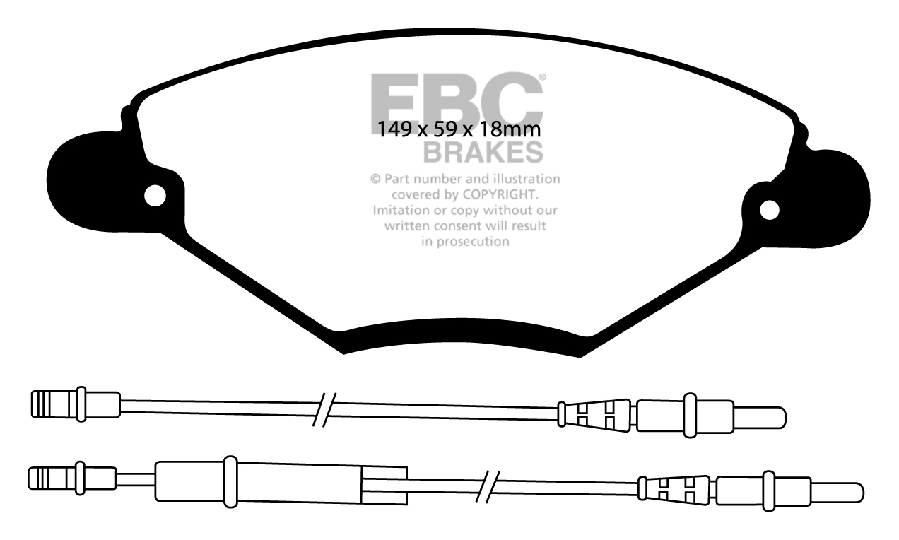 EBC Brake Pads - Ultimax