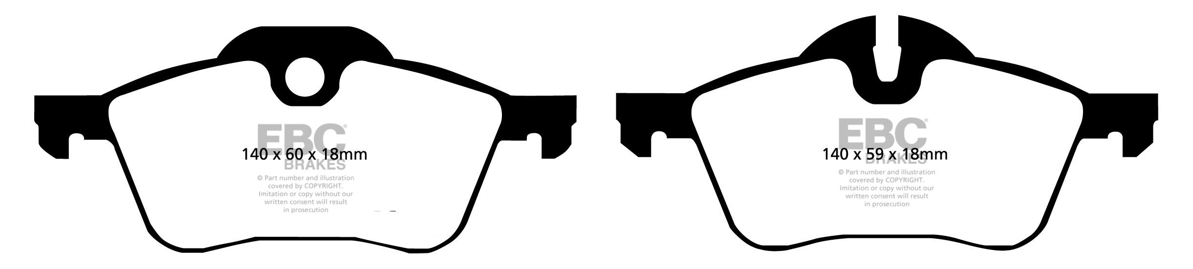 EBC Brake Pads - Ultimax