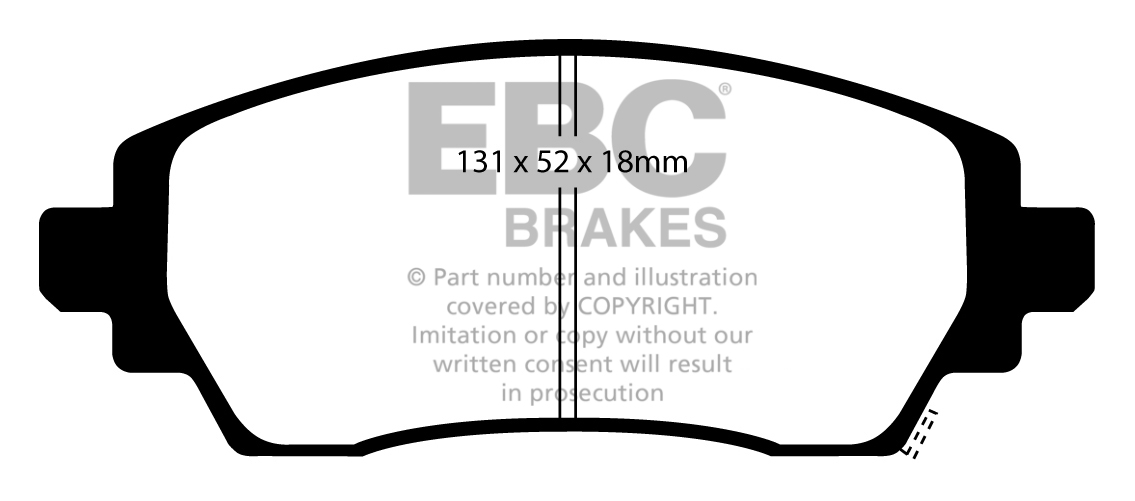 EBC Brake Pads - Ultimax