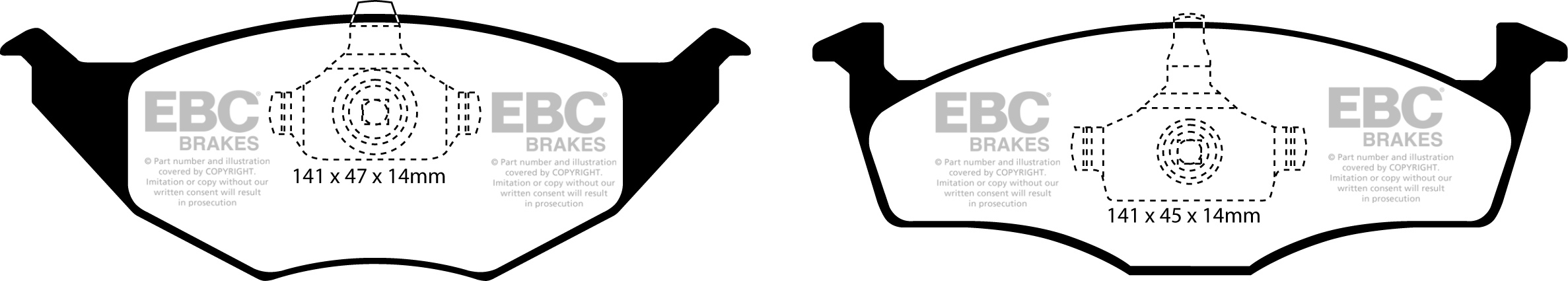 EBC Brake Pads - Ultimax