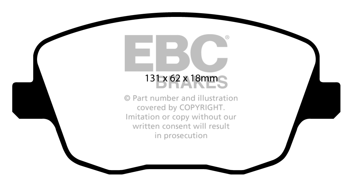 EBC Brake Pads - Ultimax