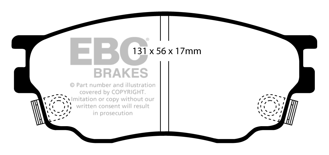 EBC Brake Pads - Ultimax