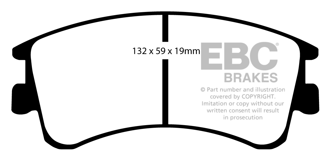 EBC Brake Pads - Ultimax