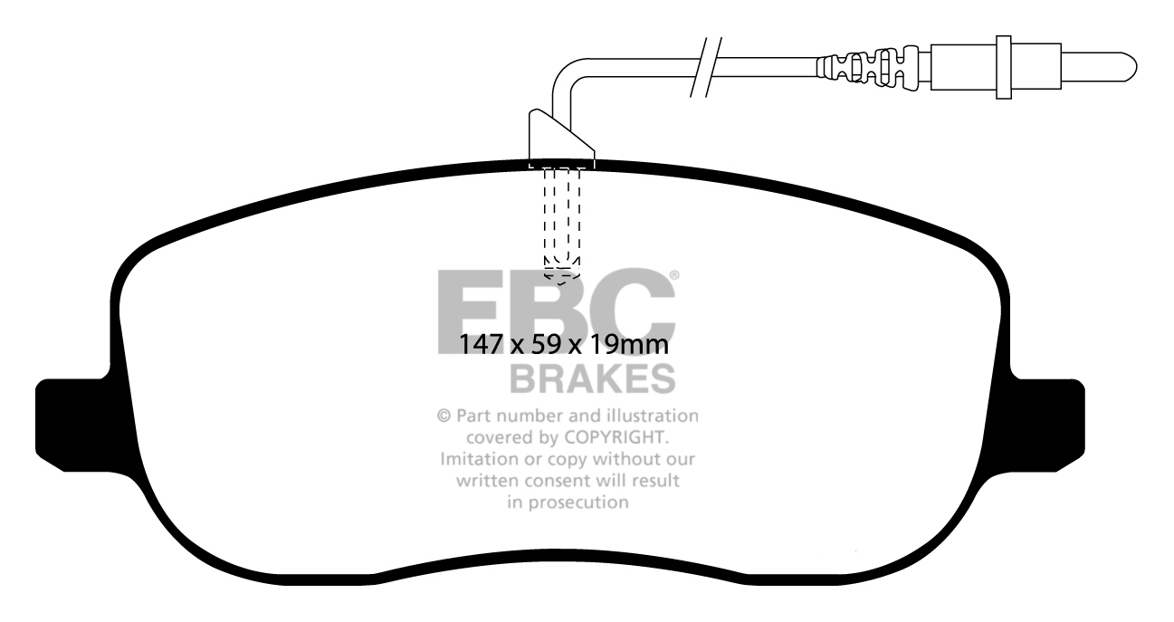EBC Brake Pads - Ultimax