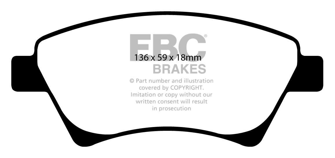 EBC Brake Pads - Ultimax