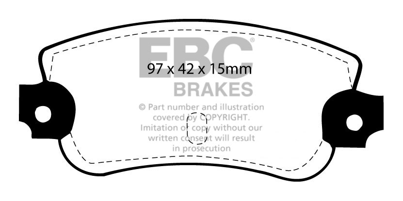 EBC Brake Pads - Ultimax