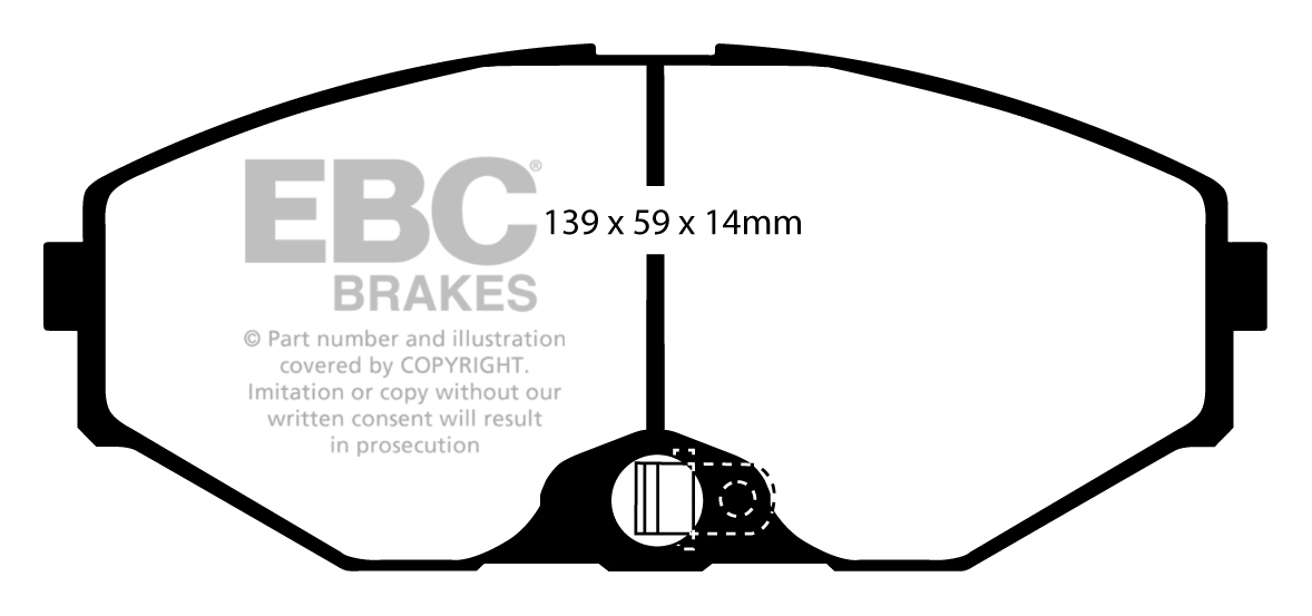 EBC Brake Pads - Ultimax