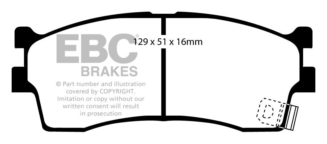 EBC Brake Pads - Ultimax