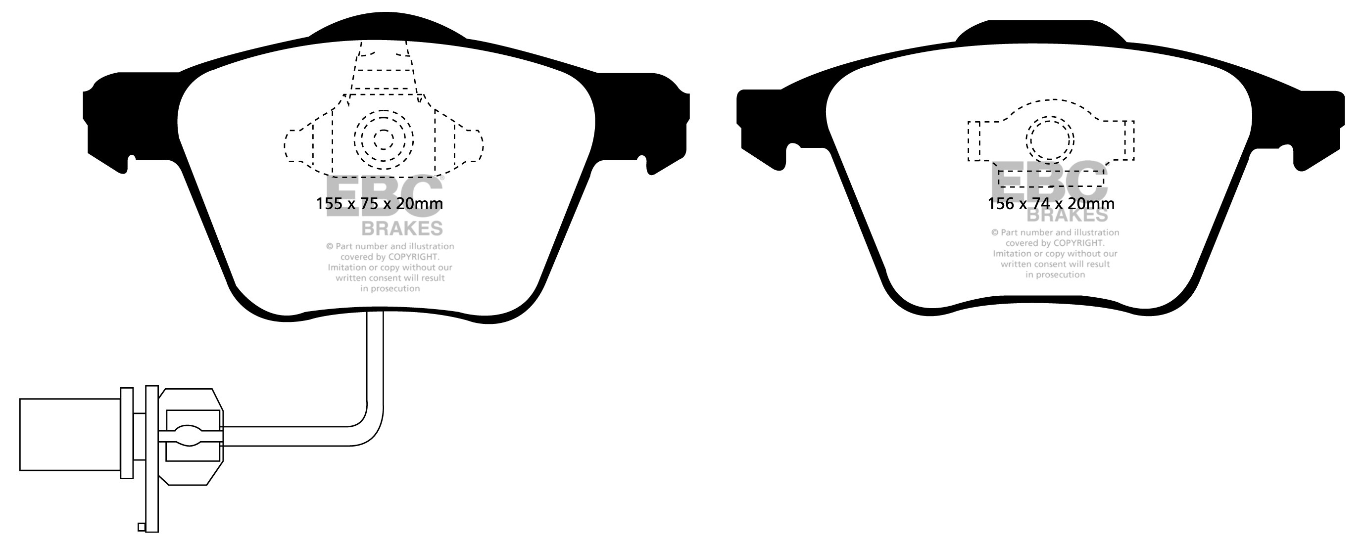 EBC Brake Pads - Ultimax